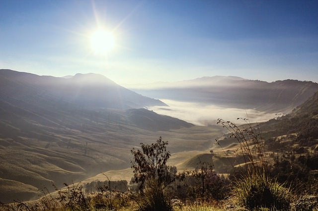 Backpacking in Indonesien - vulkan bromo