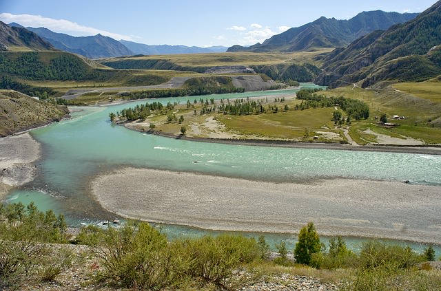 Backpacking in Russland - Berge