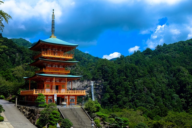 Backpacking in Japan - Tempel