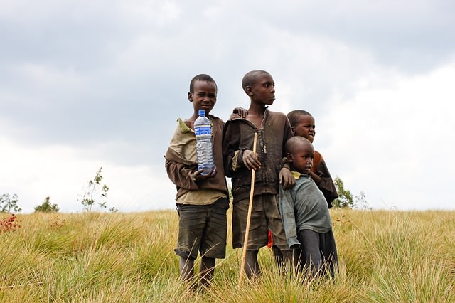 Kinder aus Afrika