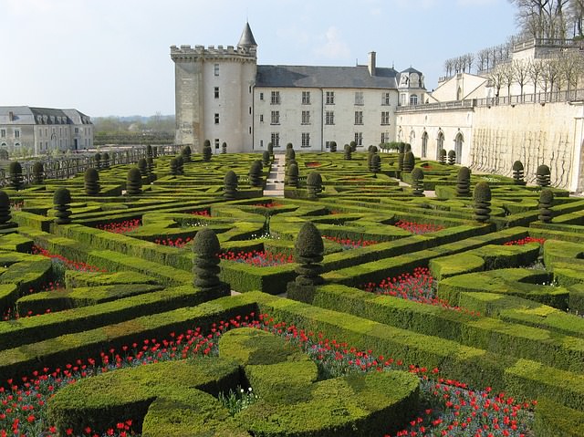 Backpacking in Frankreich - Schloss