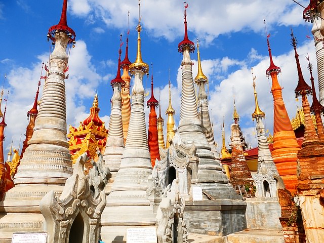 Backpacking in Myanmar - Tempel