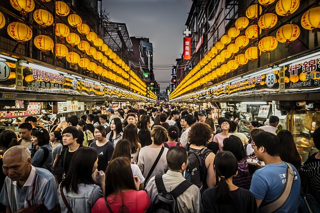 Backpacking in Taiwan - Night Market