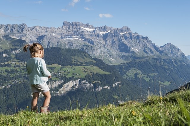 Backpacking in der Schweiz - Die Alpen