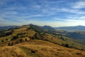 Polen Pieniny Gebirge