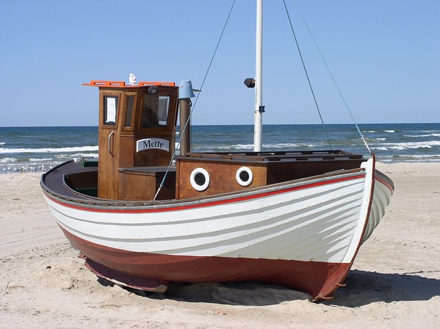Dänemark Fischer Boot