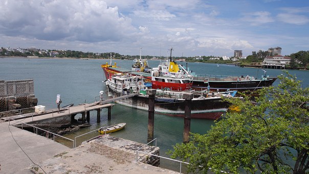 Hafen Mombasa Kenia