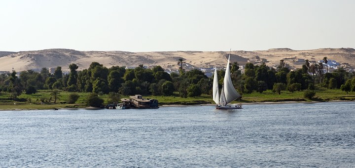Ägypten Nilufer