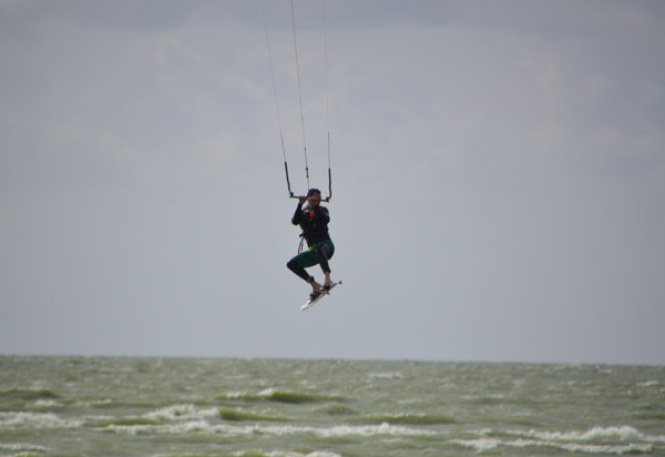 Kitesurfen in Holland