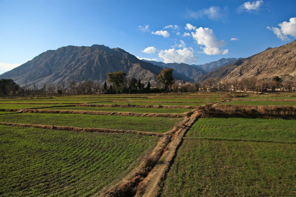 Backpacking in Afghanistan - Landschaft im Frühling