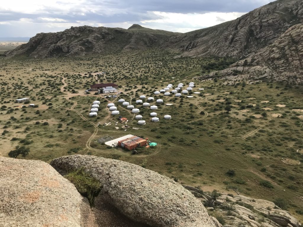 Jurtencamp in der Mongolei: Tourismus ist eine große Einnahmequelle