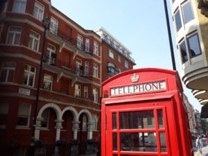 London Telefonzelle