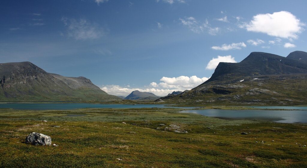Fjälllandschaft am Kungsleden