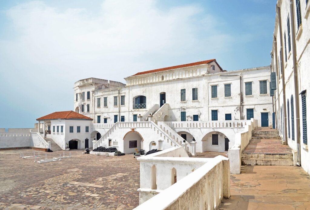 Cape Coast Castle, ehemaliges Sklavenfort an der Küste Ghanas