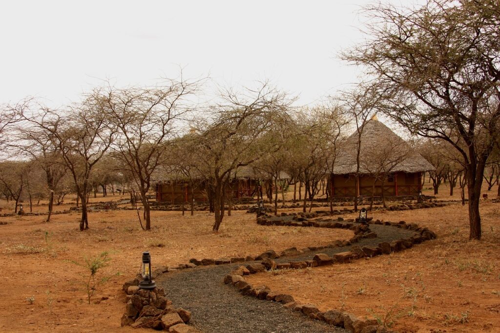 Safari Camp im South Luangwa Nationalpark Sambia